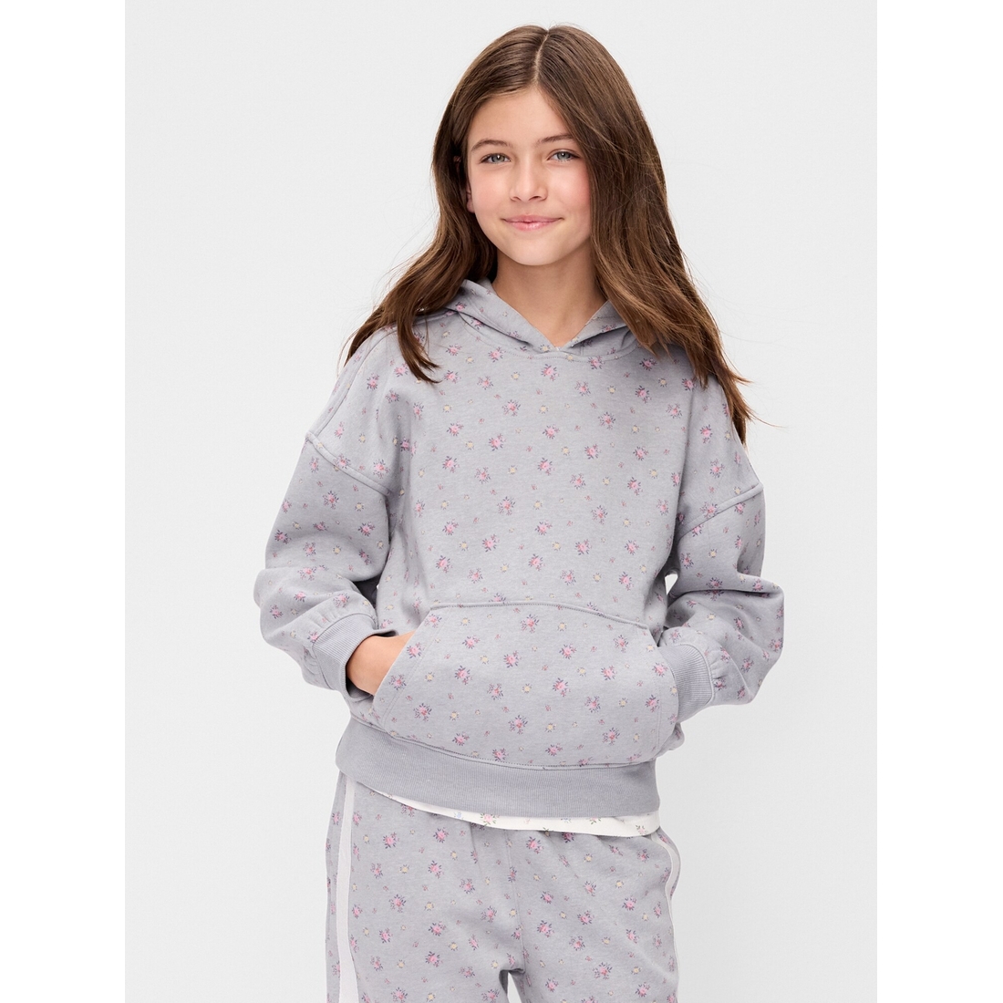 Old Navy Kids' Oversized Graphic Pullover Hoodie
