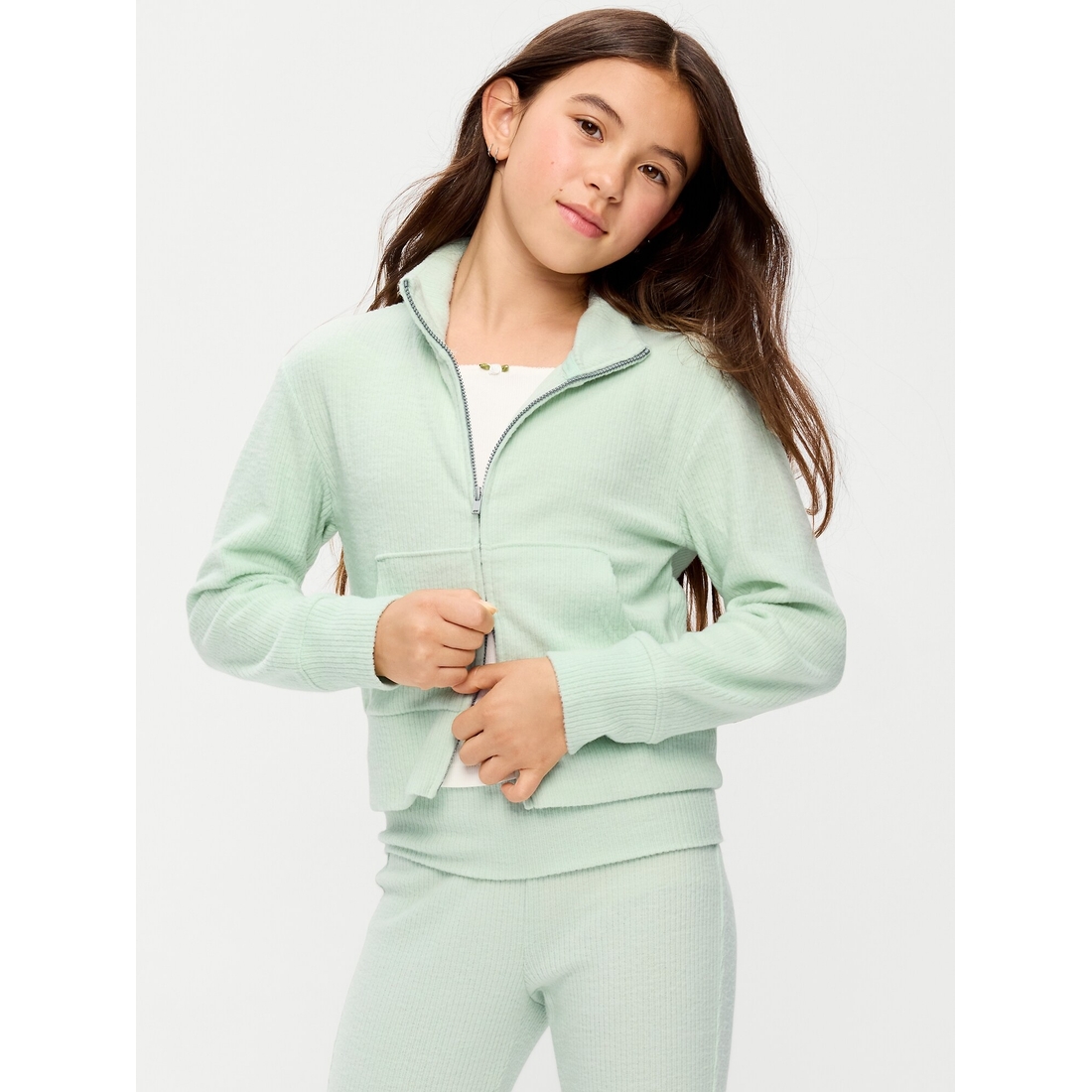 Old Navy Kids' Cozeplush 2-Way-Zip Jacket