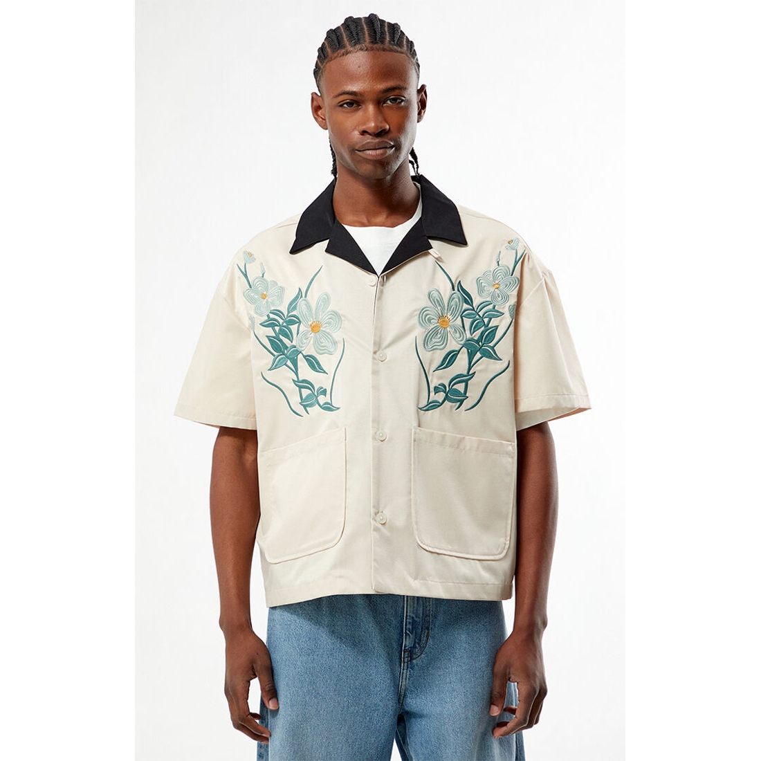 PacSun Vines Camp Shirt