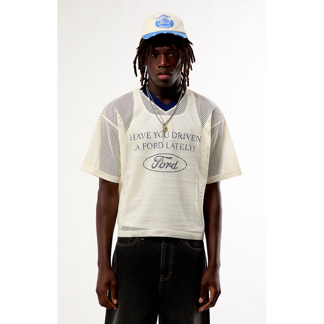 Ford Lately Mesh Oversized Jersey
