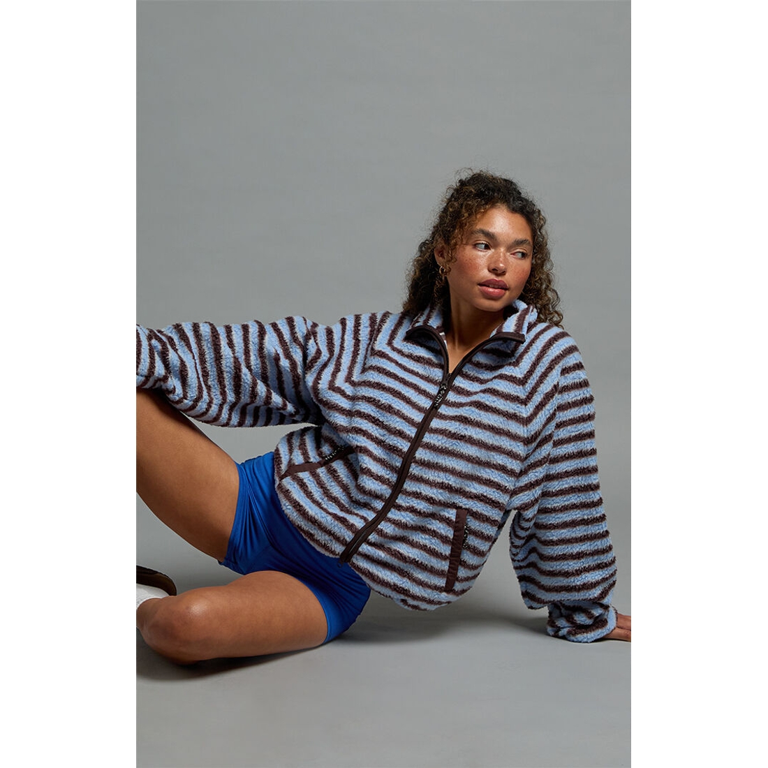 Pac 1980 Active Ski Fleece Printed Ripper Jacket