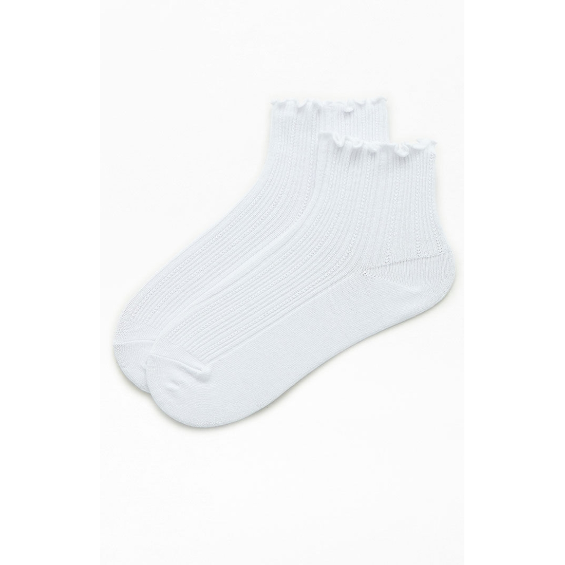 John Galt Ruffle Ankle Socks