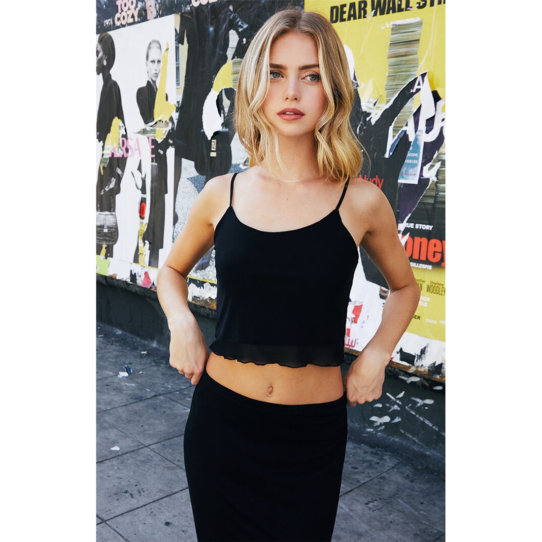 John Galt Mesh Tank Top