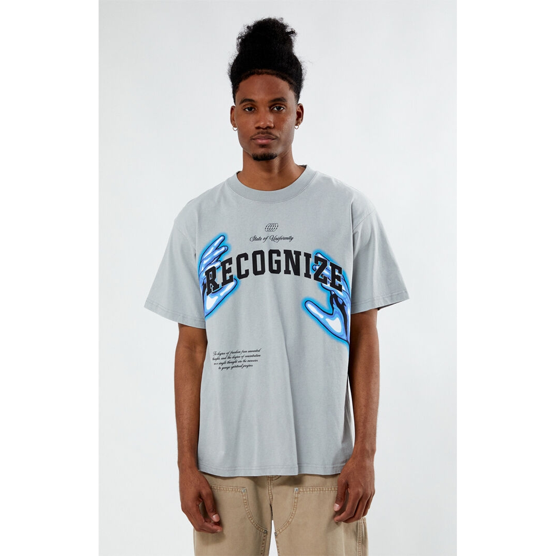 Pacsun Recognize Oversized T-Shirt available now at Coconut Point®