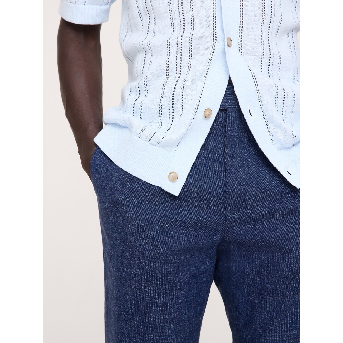 undefined Men's Slim Wrinkle-Resistant Dress Pant available now at  Roosevelt Field