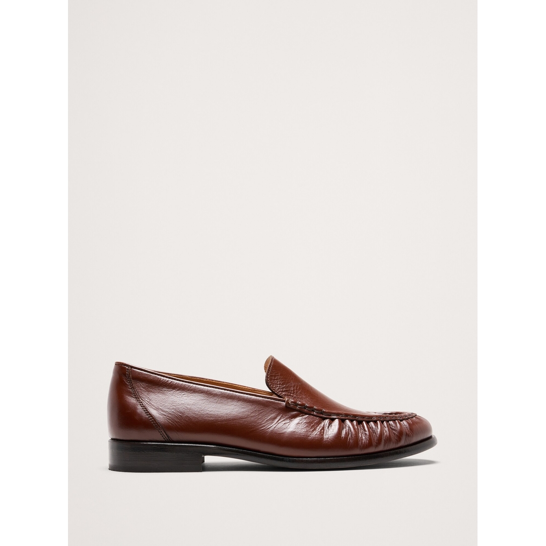 Banana Republic Men's Leather Moc-Toe Loafer available now at Del Amo Fashion Center Banana Republic Men's Leather Moc-Toe Loafer available now at Del Amo Fashion Center