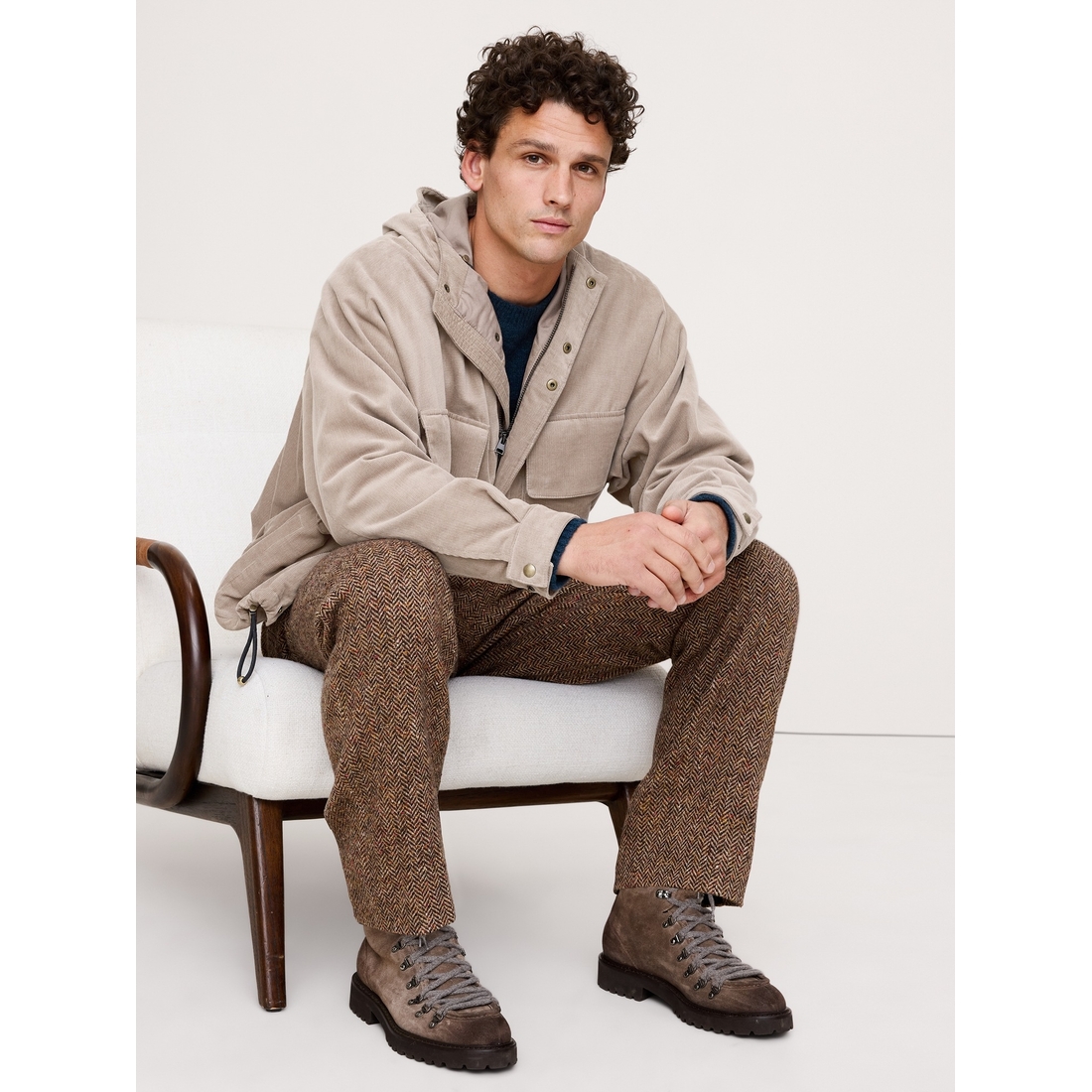 Banana Republic Men's Loose-Fit Corduroy Utility Jacket available