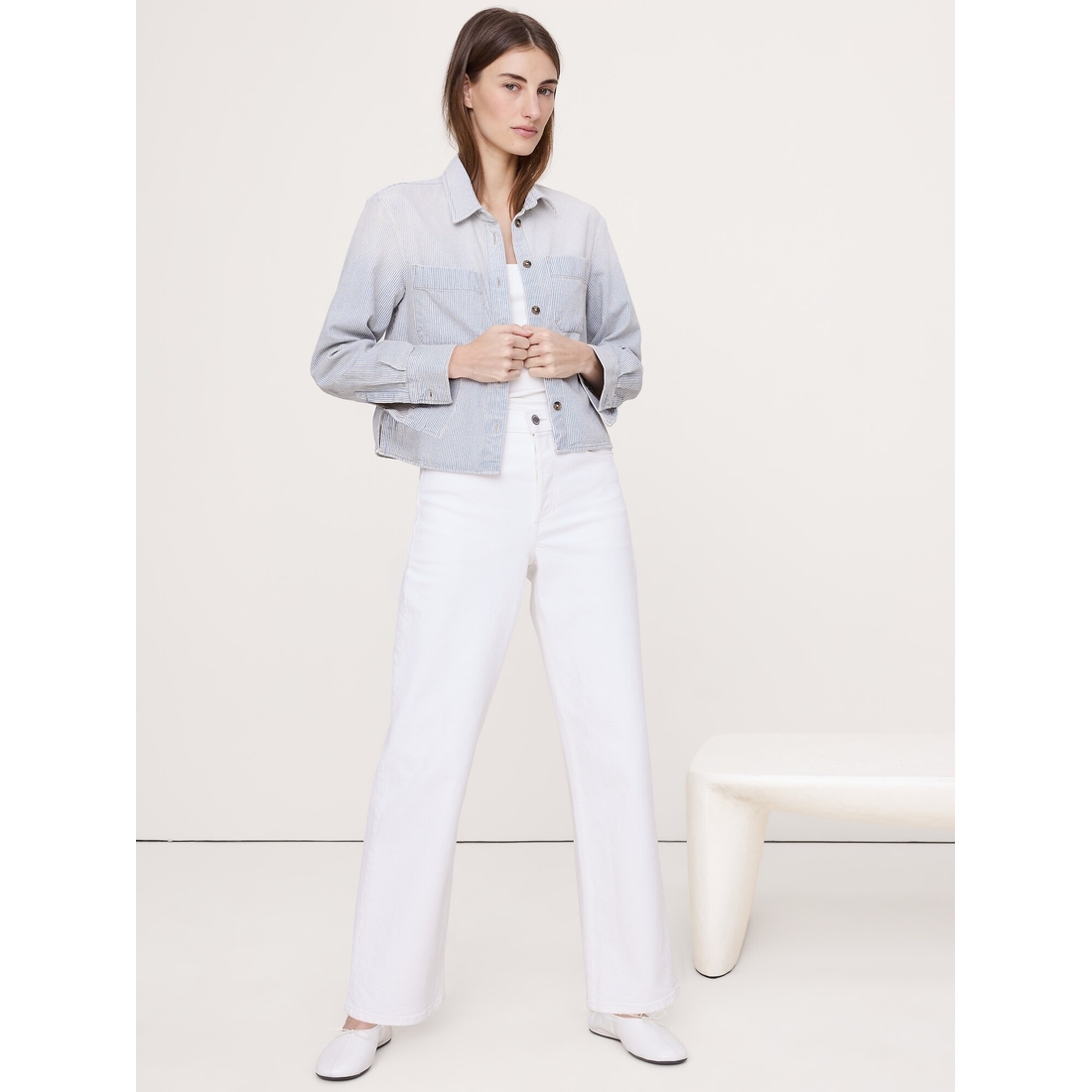 slim fit dress slacks Non-Iron Cotton Plaid Dress Shirt with Contrast Trim main image 0
