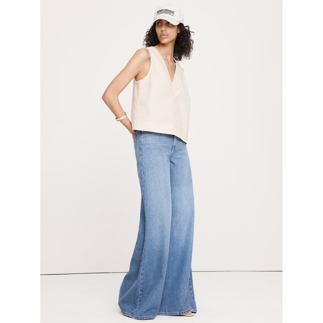 Banana Republic Women's Cotton Canvas Tank available now at Del