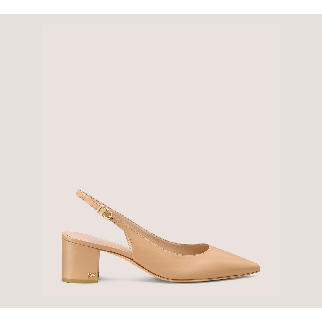 Stuart Weitzman Dancer 45 Block Slingback