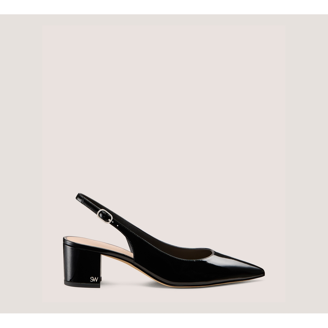 Stuart Weitzman Dancer 45 Block Slingback