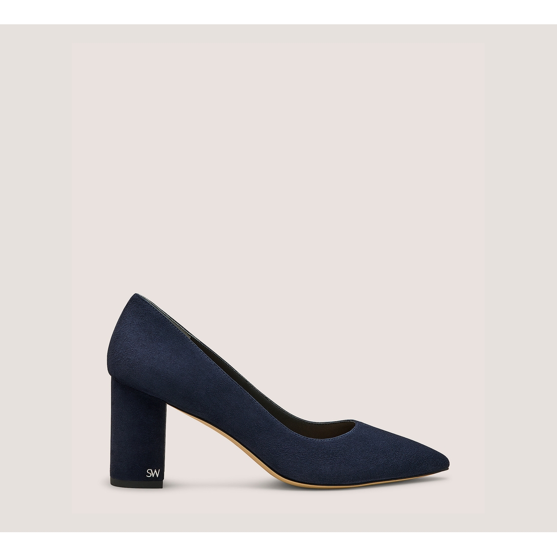 Stuart Weitzman Jones Block Pump 75