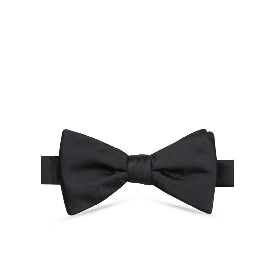 Saddlebred Men's Satin Solid Bow Tie