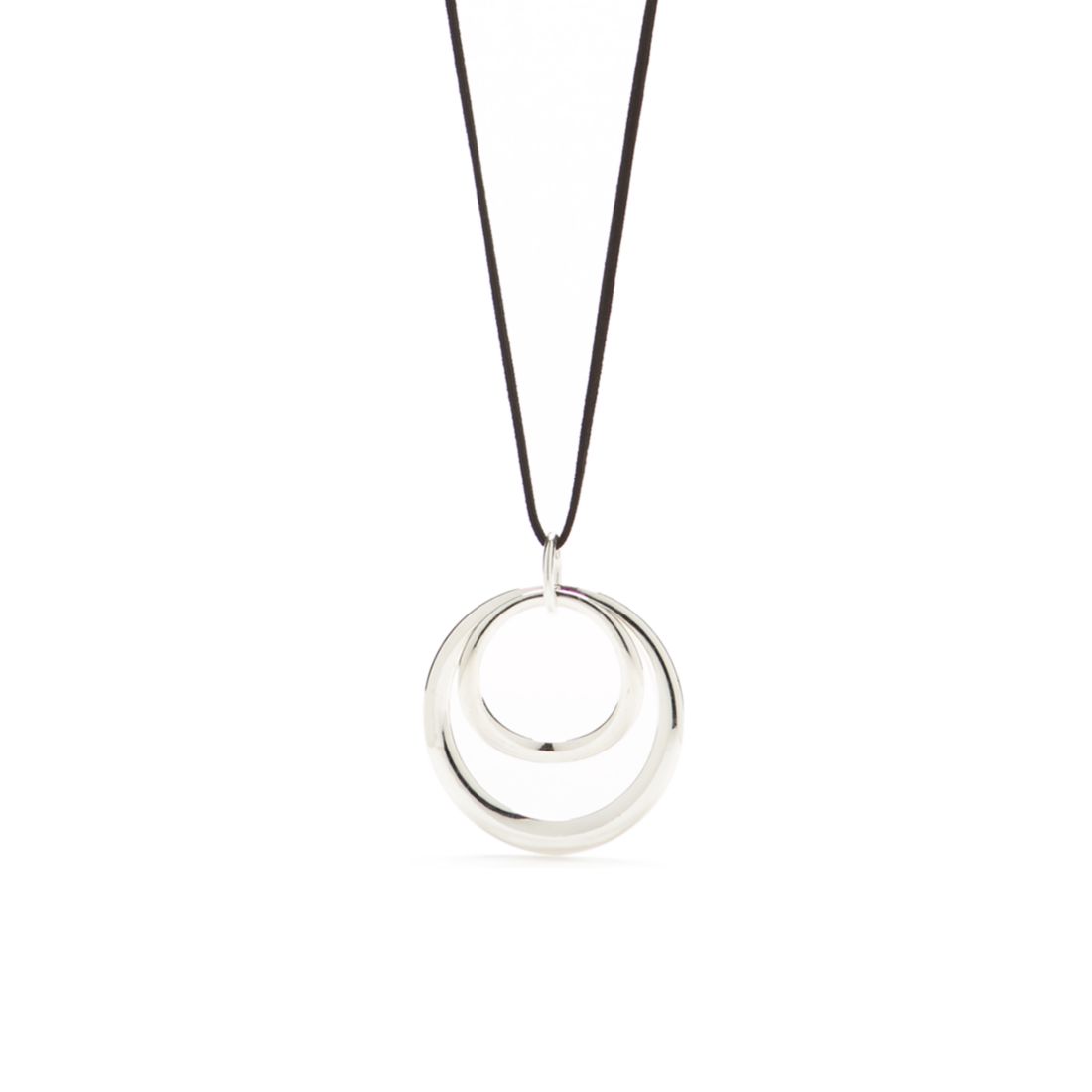 Belk Double Open Ring Pendant Necklace