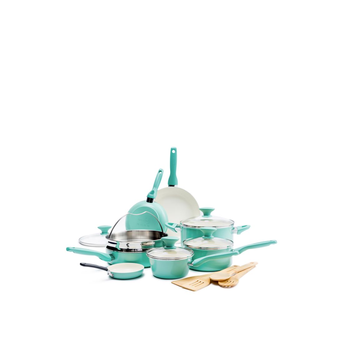 Greenpan Rio 16 Piece Ceramic Cookware Set