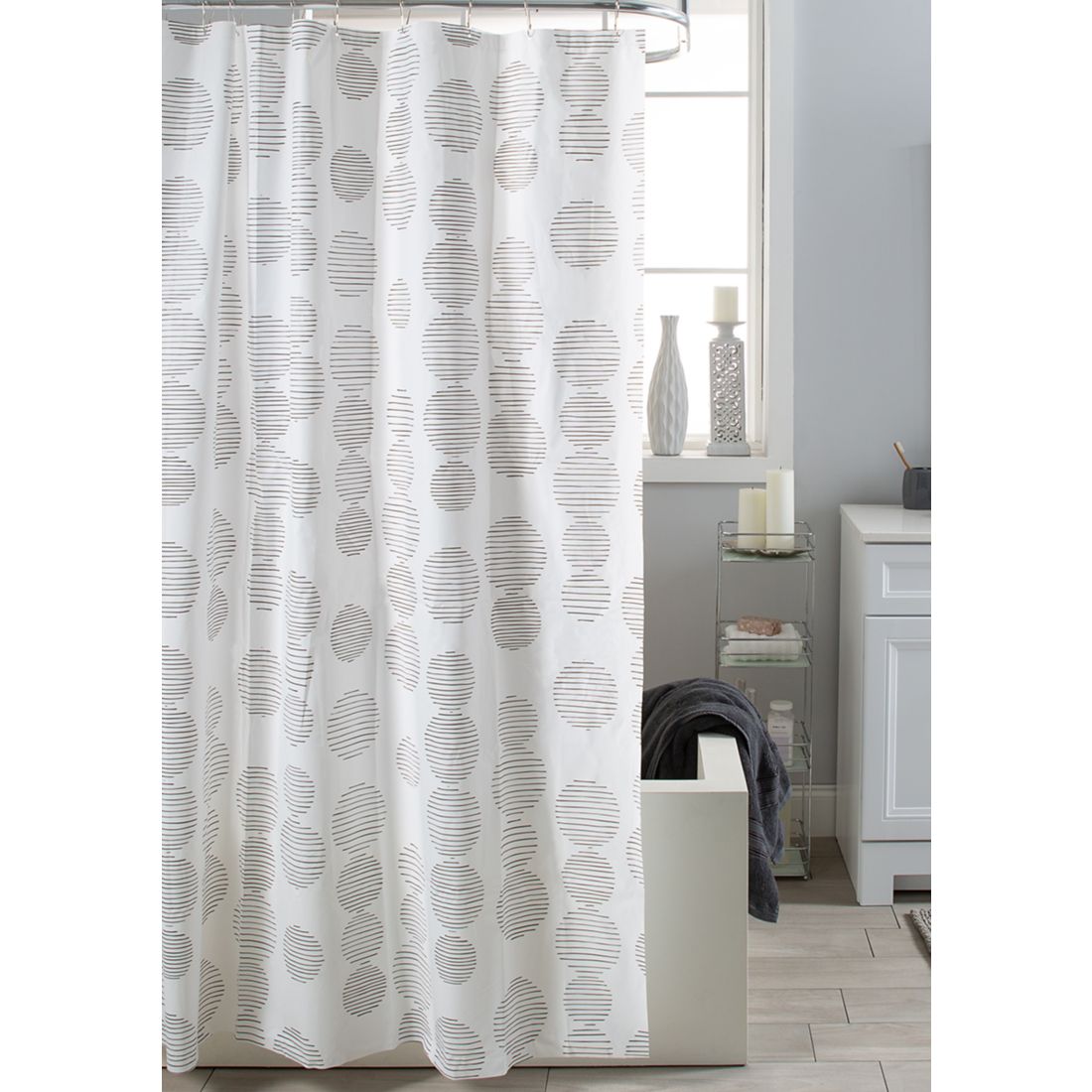 Moda Mylo PEVA Shower Curtain
