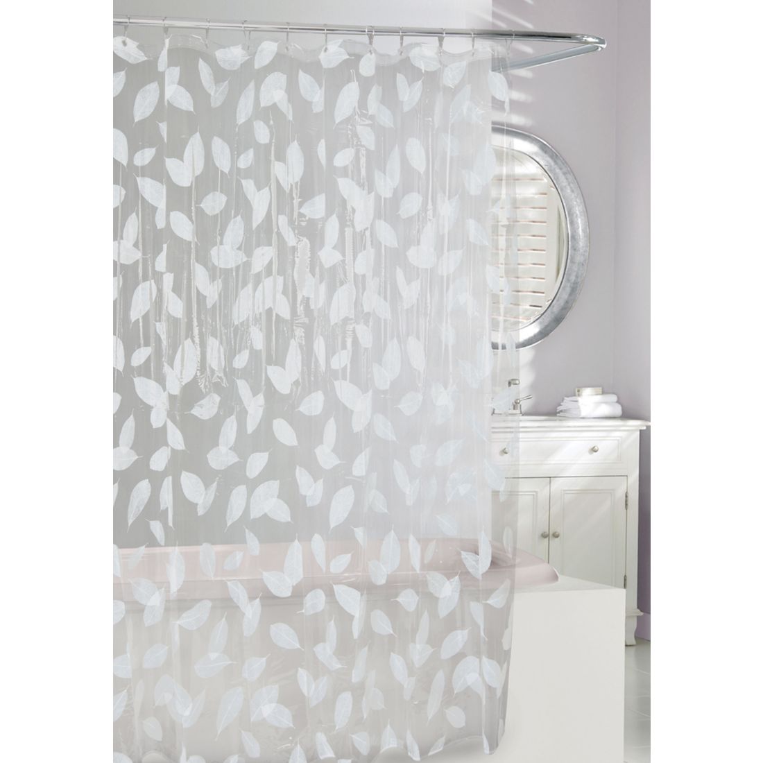 Moda Harvest Leaf PEVA Shower Curtain