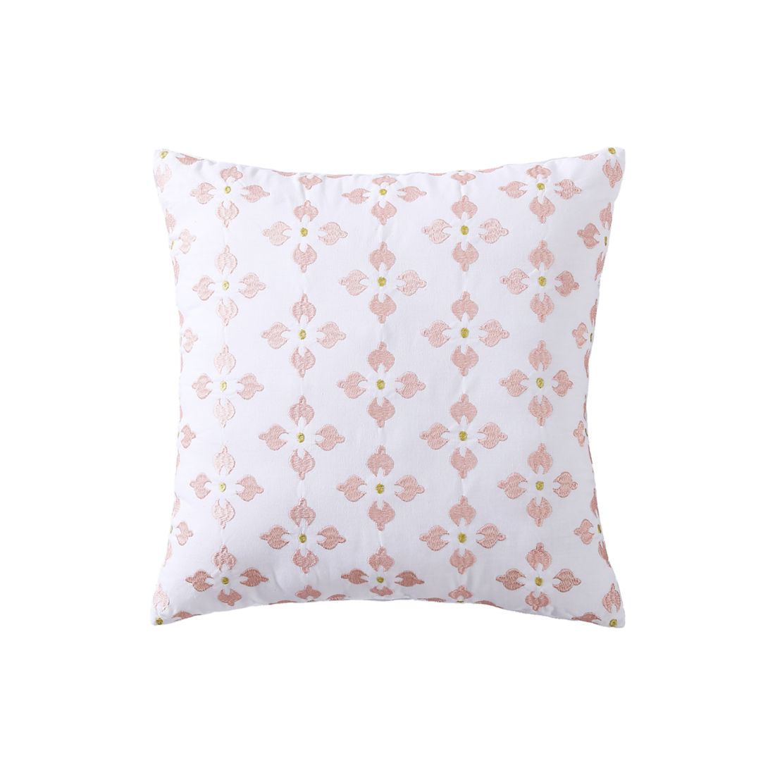 Heirloomed Floral Patchwork 16" Decorative Pillow