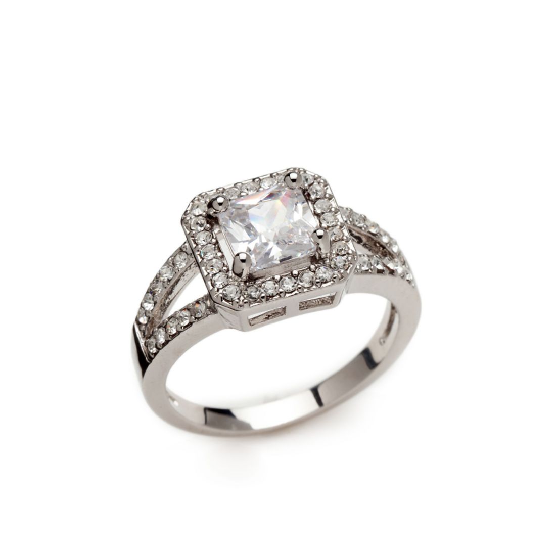 Belk Silver Tone Wedding Ring