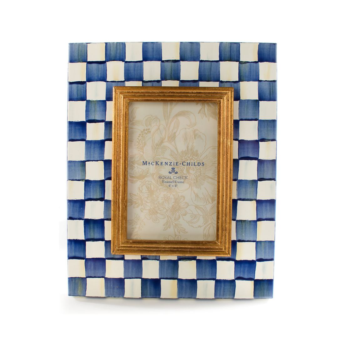Mackenzie-childs Check 4" x 6" Frame