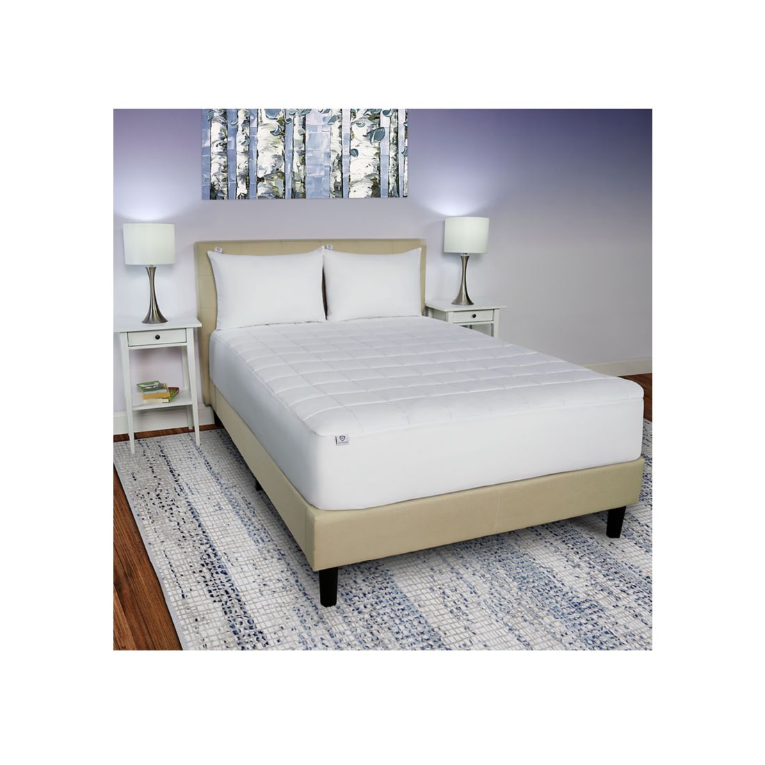 Allerease Total Allergy Defense Full Mattress Pad