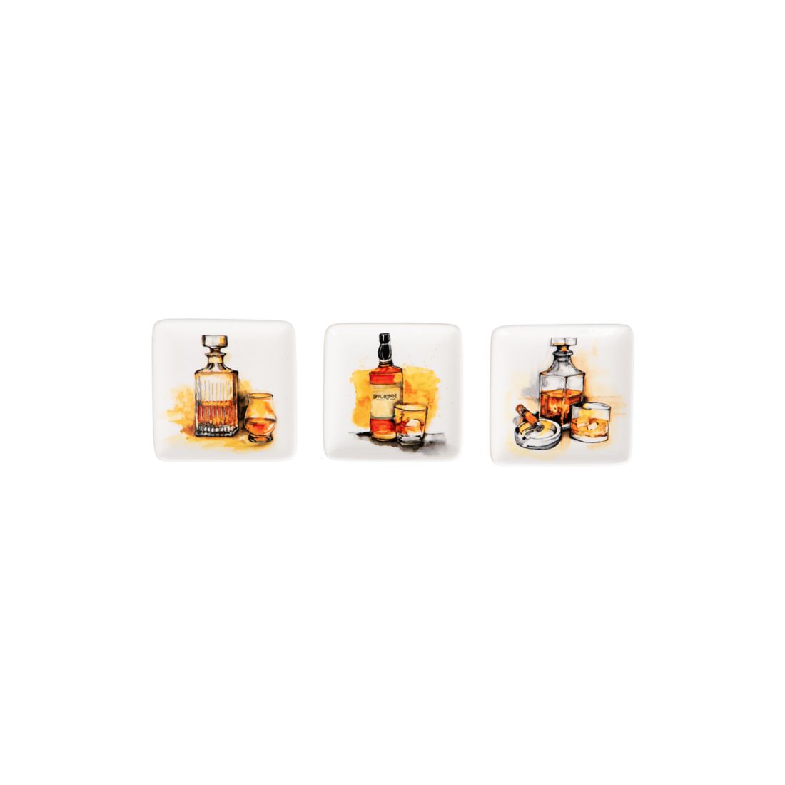Lang Bourbon Trail Tidbit Plates
