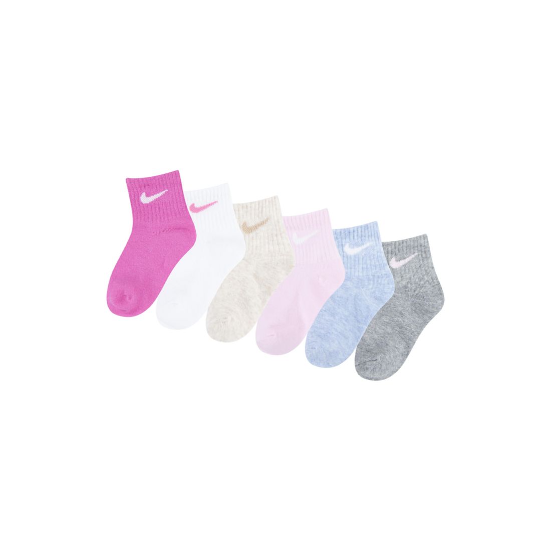 Nike Girls Solid Multicolored Socks