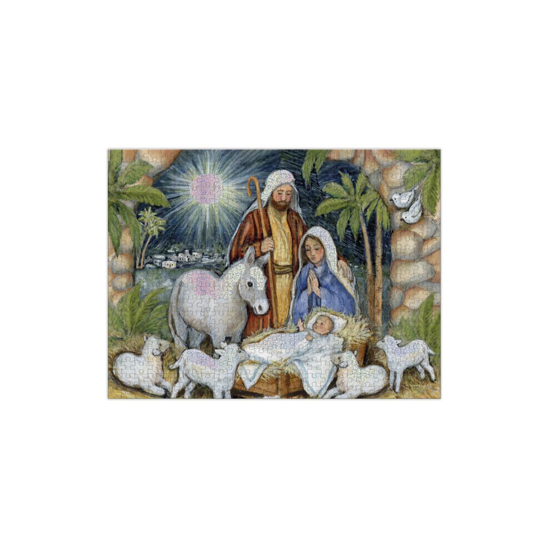 Lang Nativity 500 Piece Puzzle