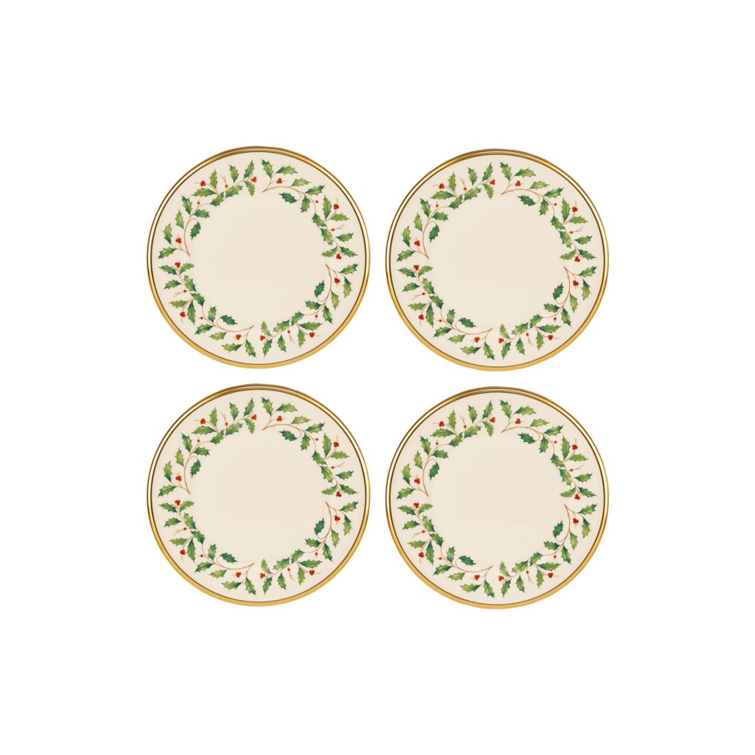 Lenox Holiday Dinnerware Salad Plates