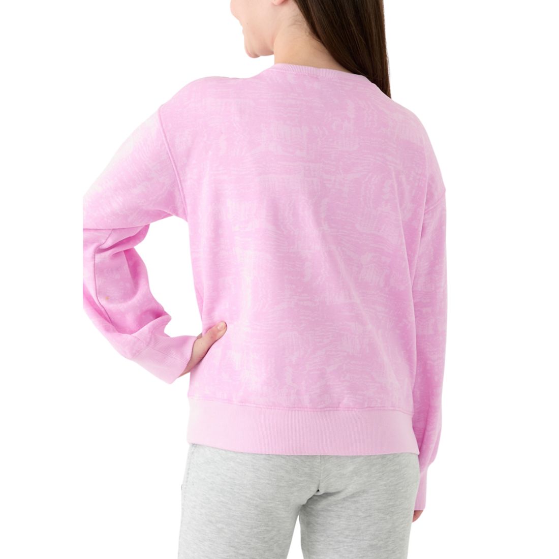 Belk Under Armour Girls 7-16 Allover Print Crew Neck
