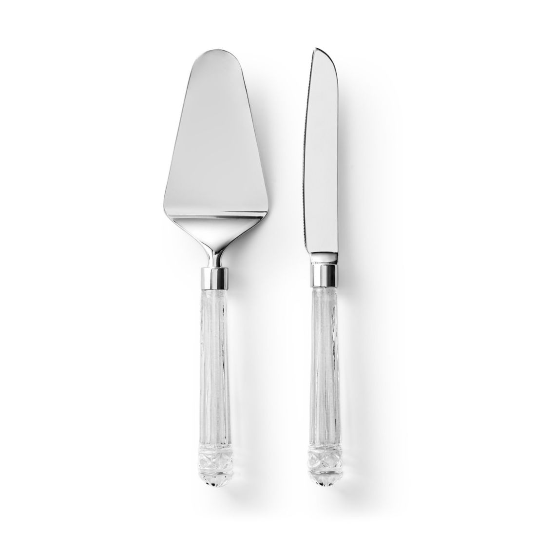 Biltmore Crystal Cake Knife and Server