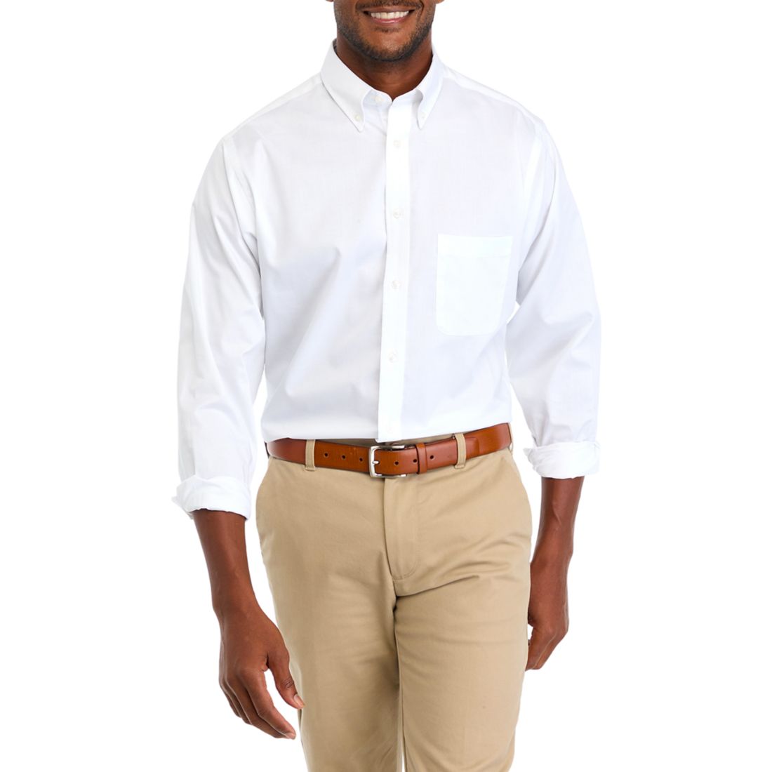 Izod Men's Regular Button Down Shirt