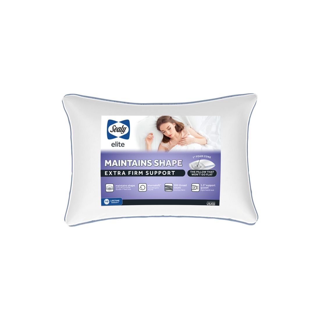 Sealy Maintains Shape Pillow