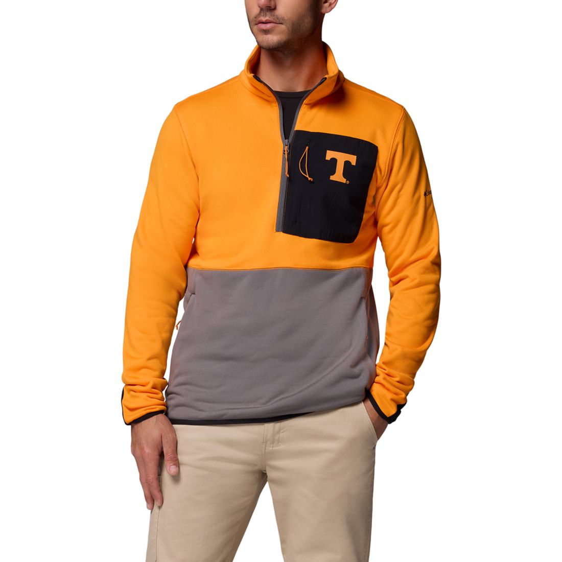 Columbia Men's NCAA Hike Half Zip Pullover