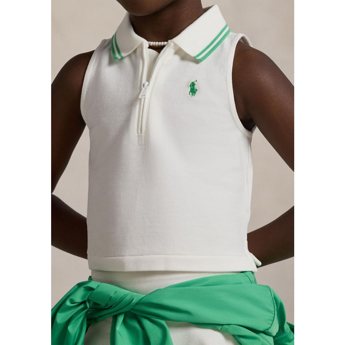 Belk Ralph Lauren Childrenswear Girls 2-6x Stretch Mesh Half