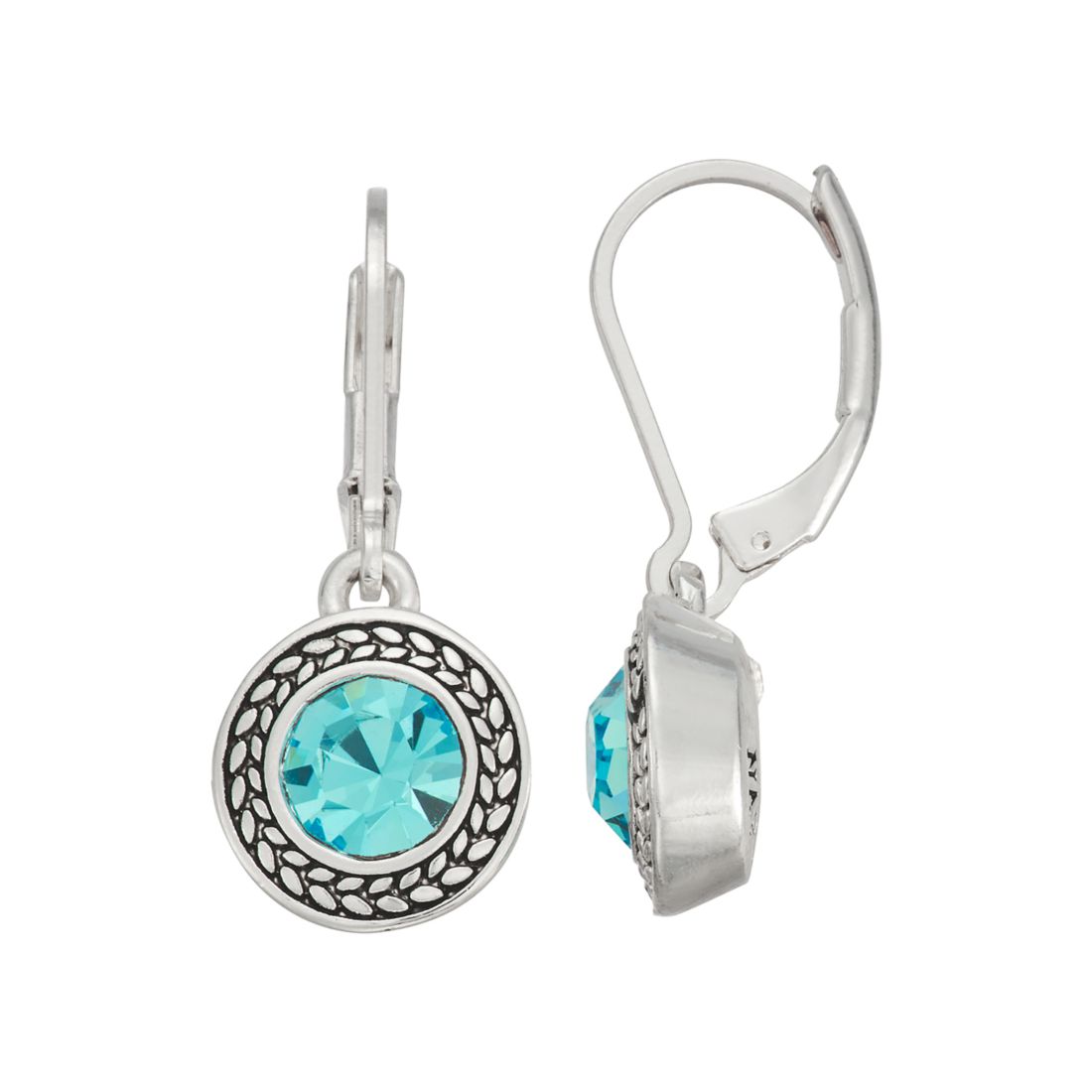 Napier Lever Back Drop Earrings