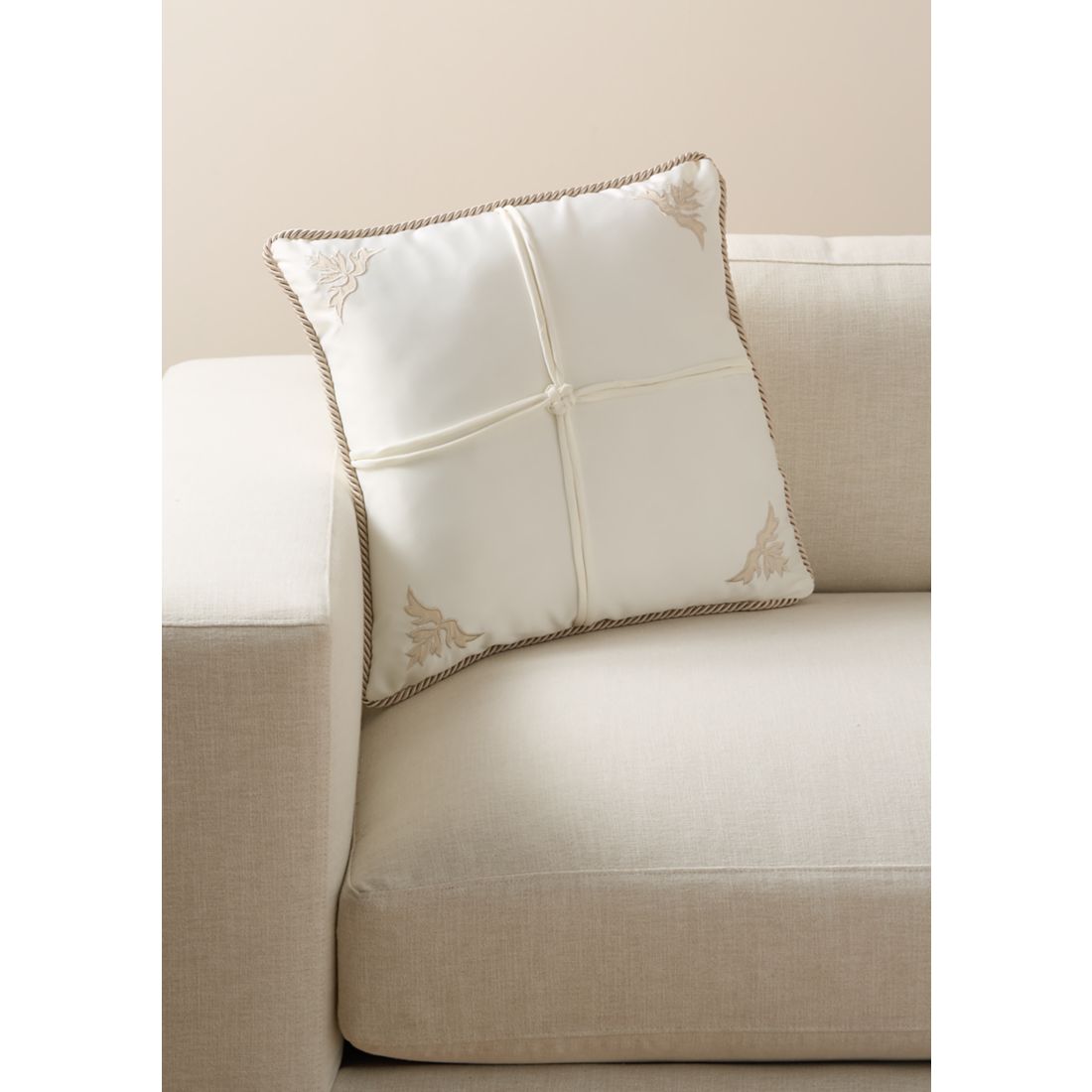 Croscill Satin Decorative Throw Pillow