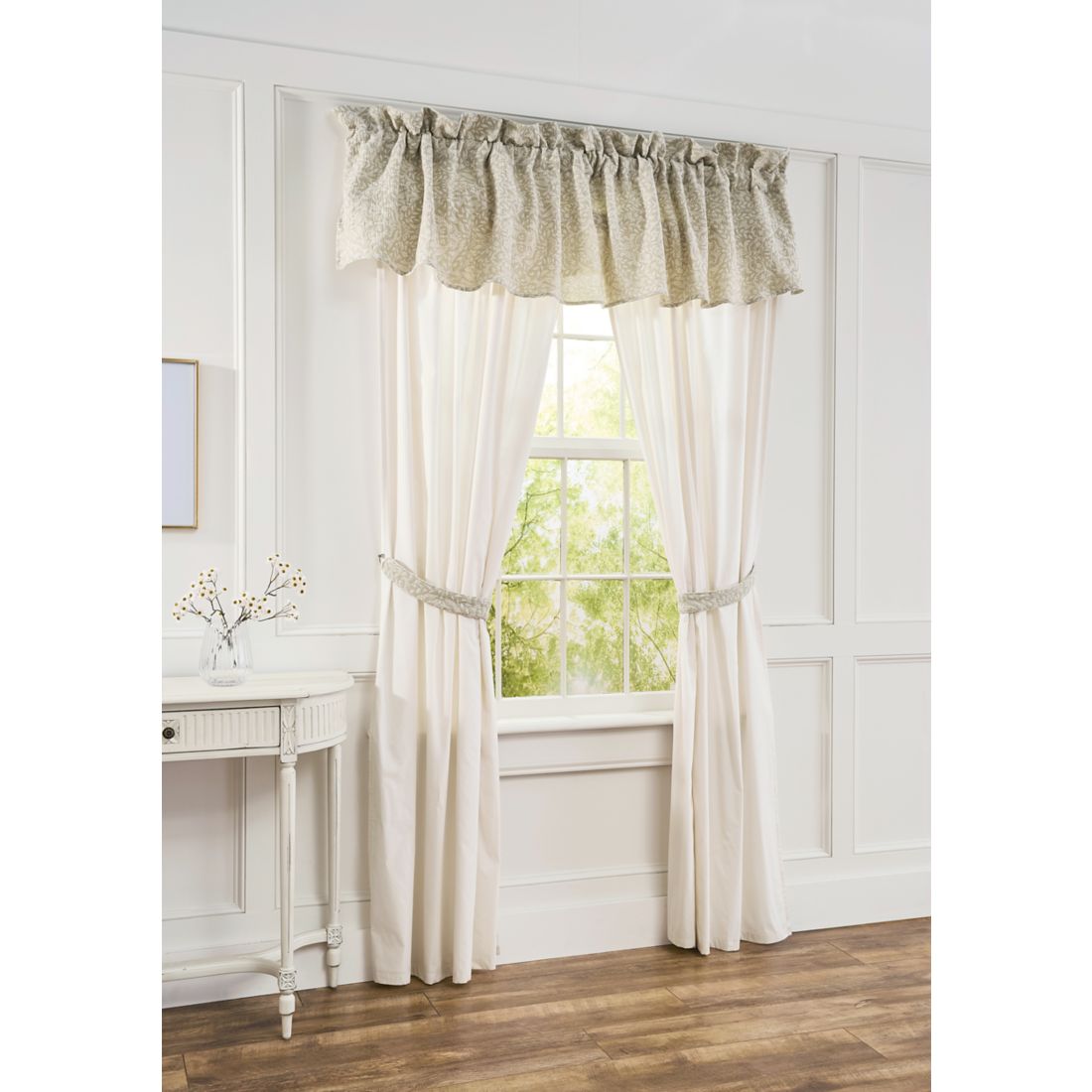 Biltmore Sylvan Drapery Pair with Tiebacks