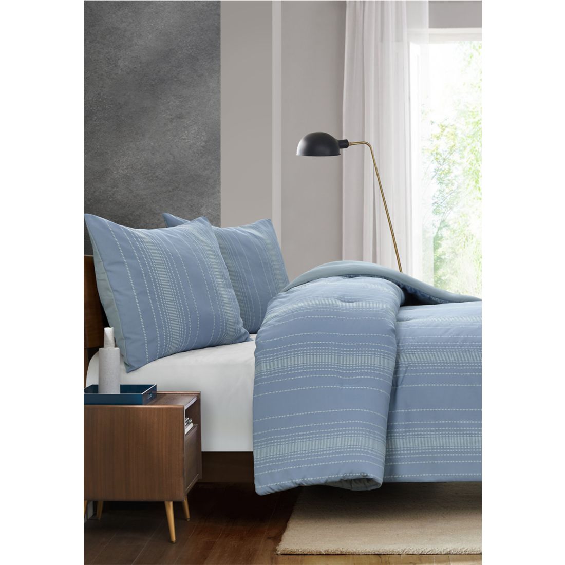 Perry Ellis Harper King Comforter Set