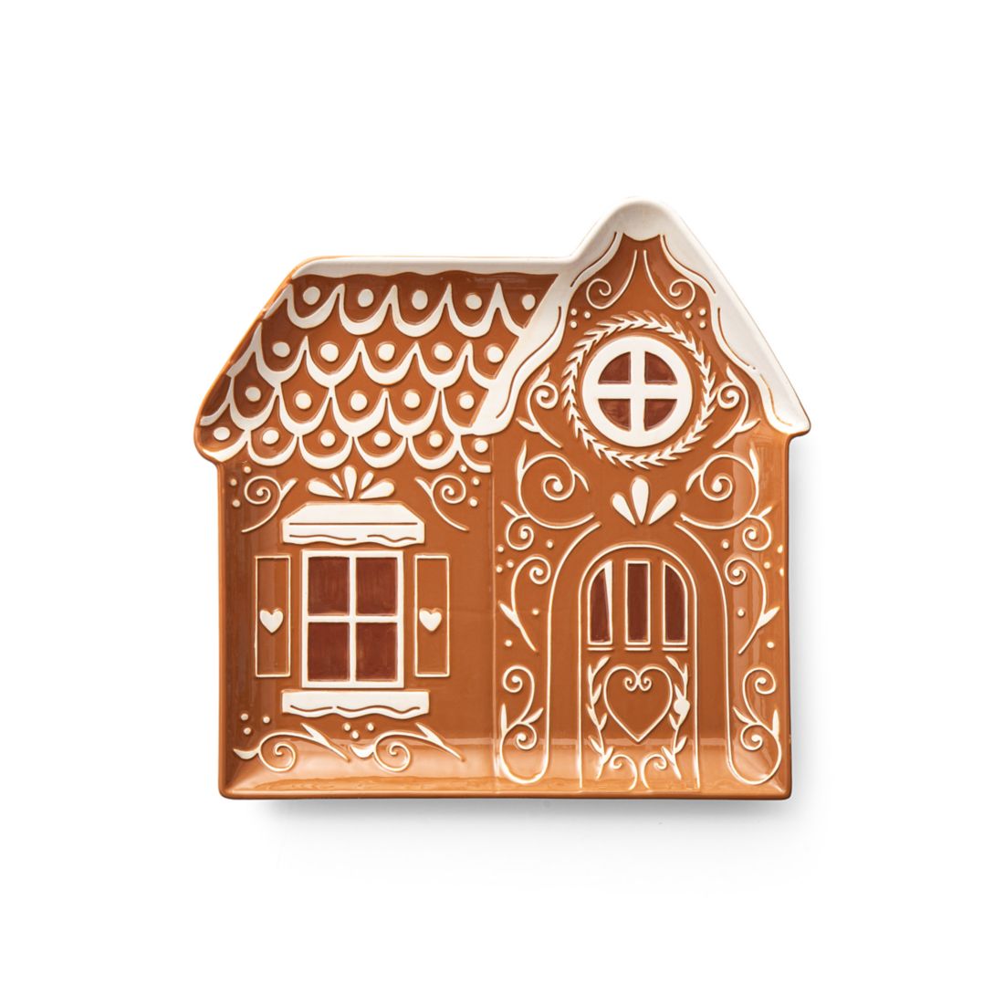 Godinger Gingerbread House Serving Platter