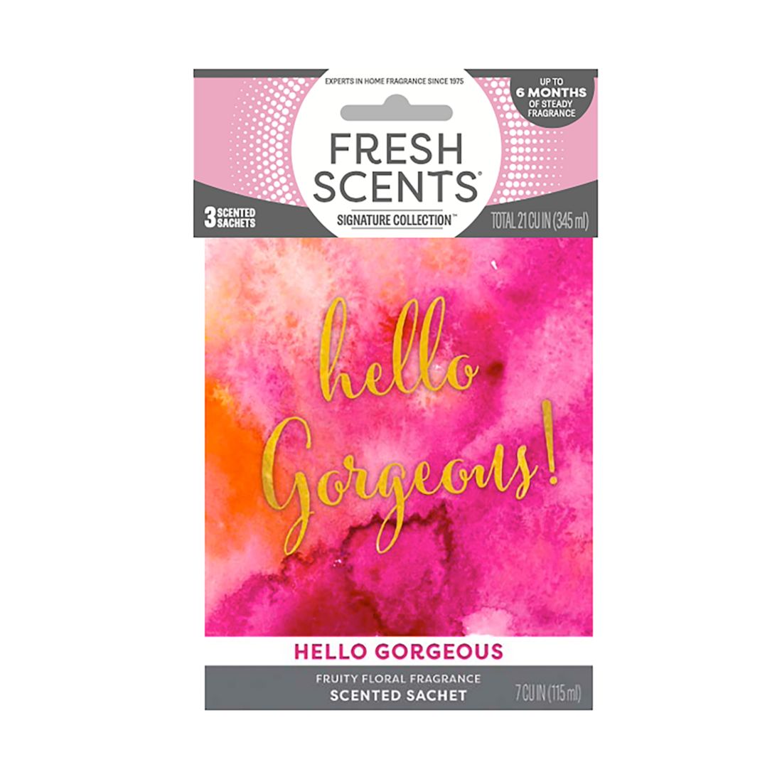 Fresh Scents Hello Gorgeous Scented Sachet