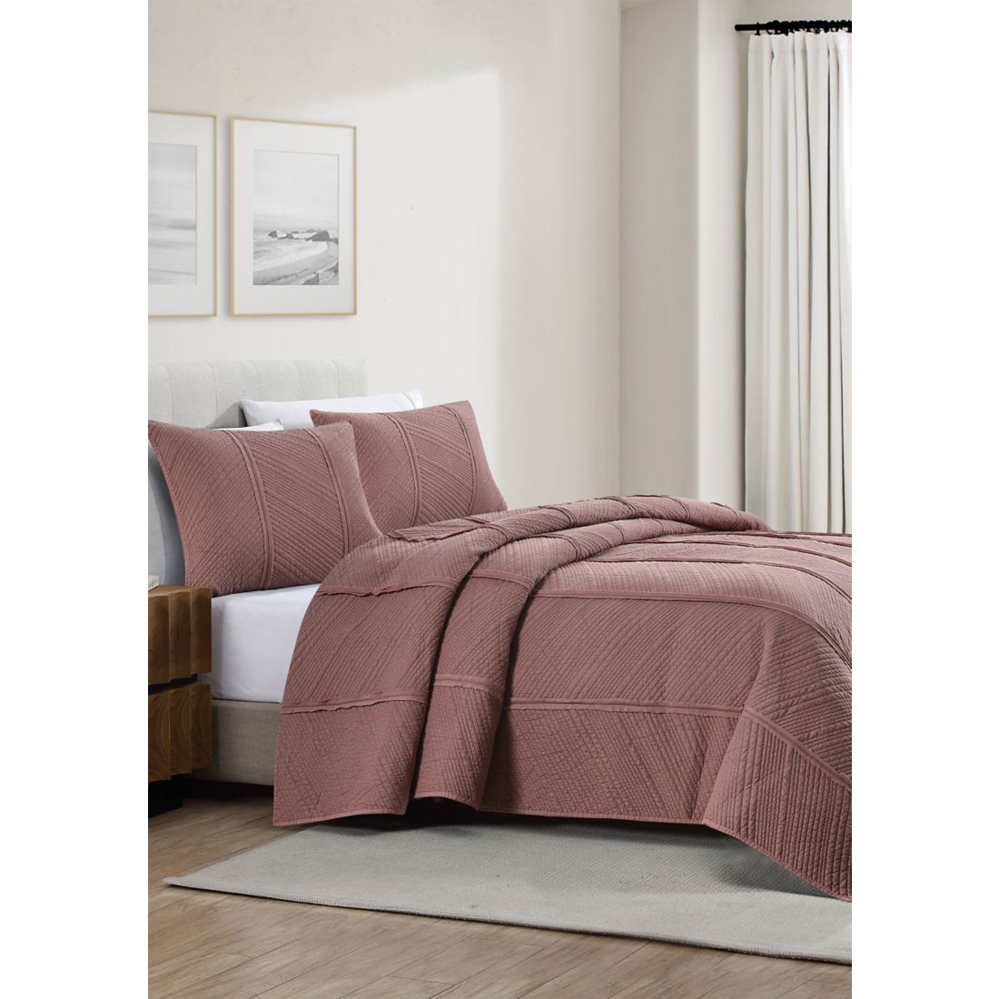 Sanctuary Herringbone Quilt Set