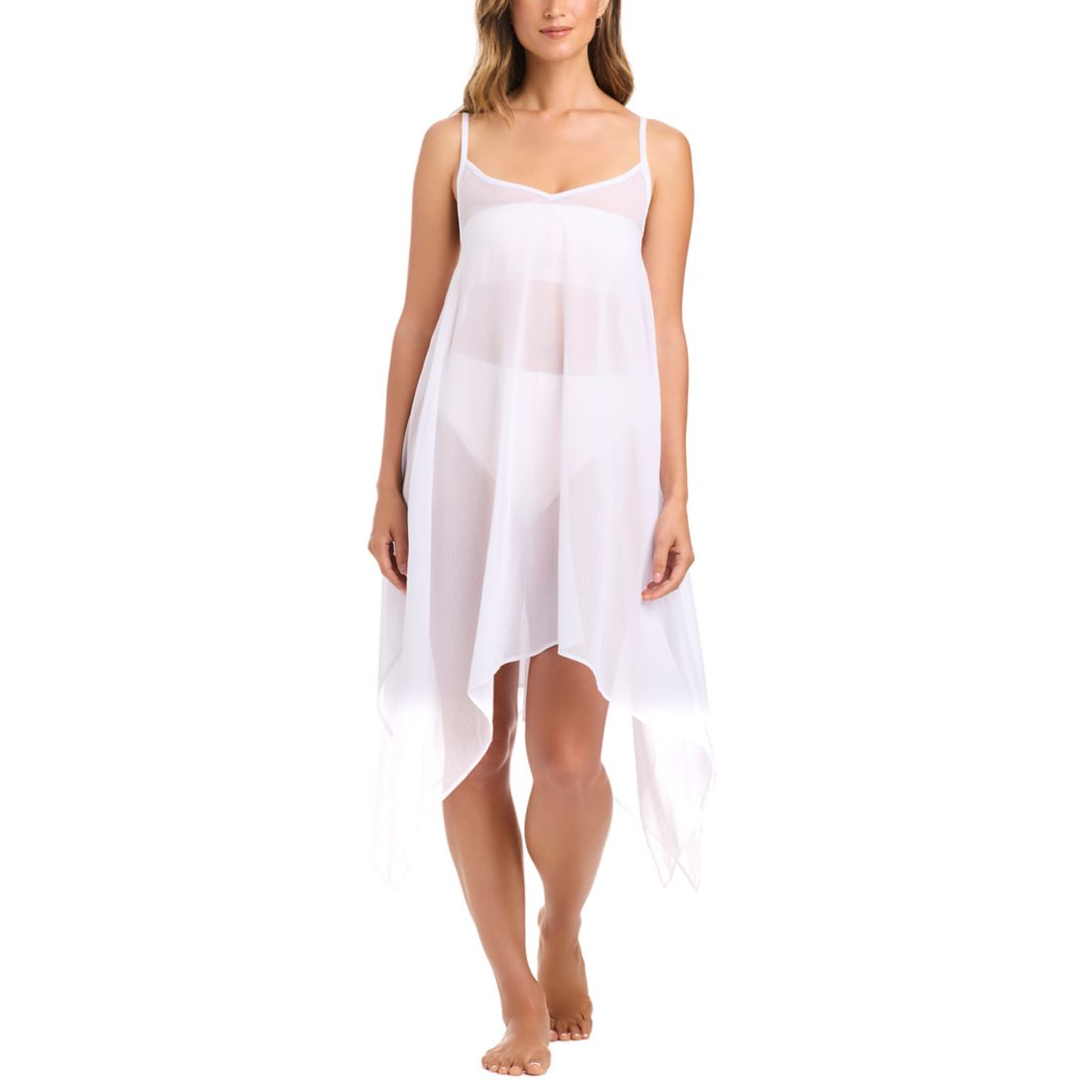 chinese dress ladies Women's White Mesh Maxi Dress main image 1