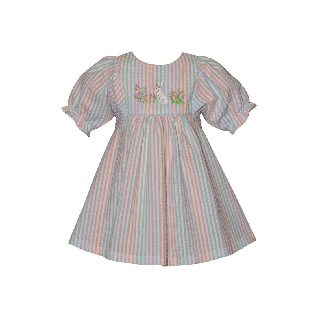 green emerald velvet dress Sandy Embroidered Sundress 3-6M / CornflowerBlue