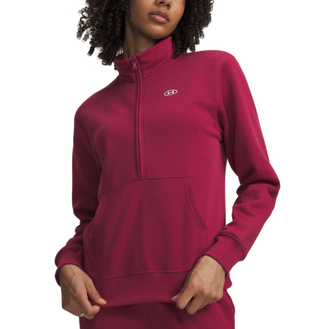 Under Armour Women's UA Rival Fleece Half Zip Pullover