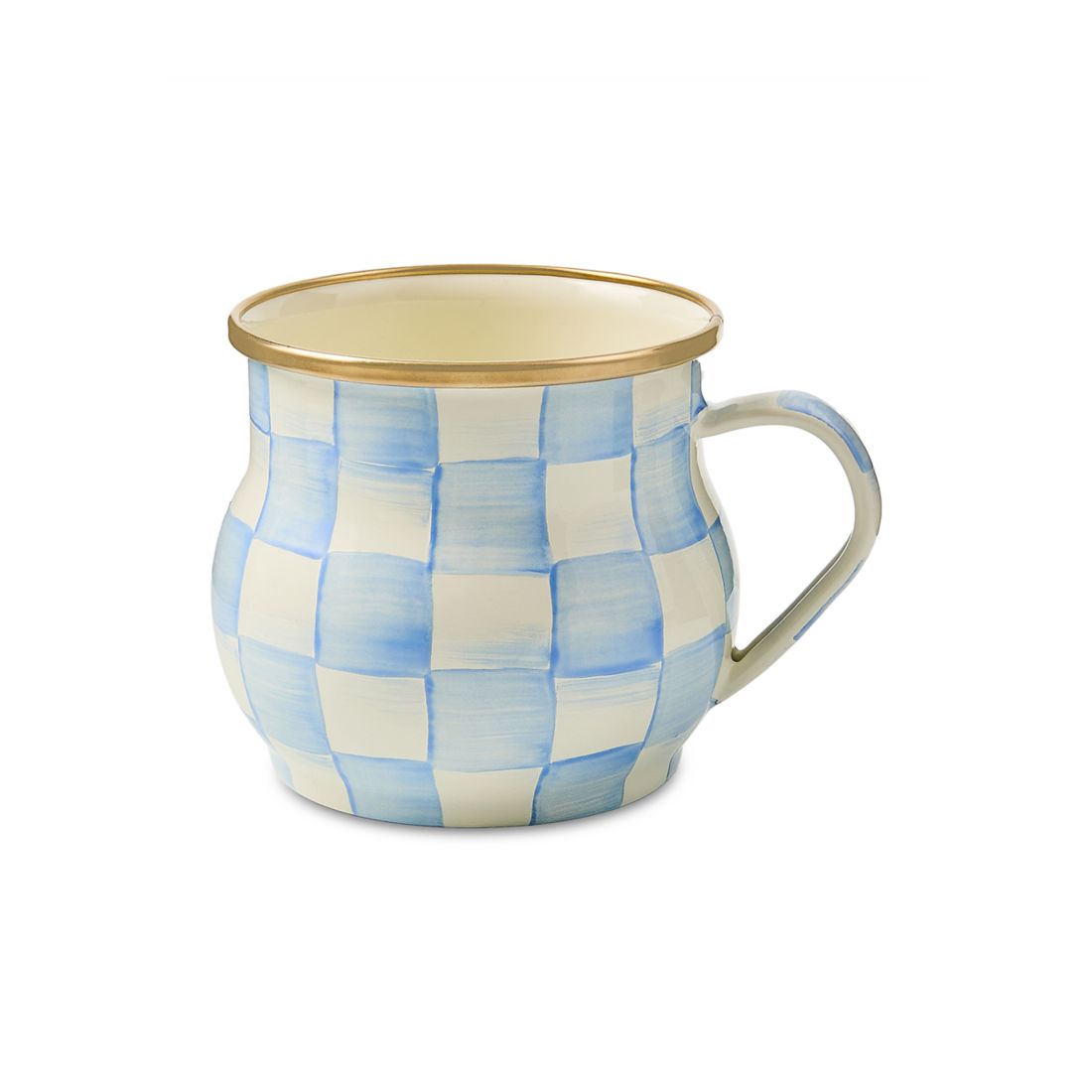 Mackenzie-childs Sky Check Mug