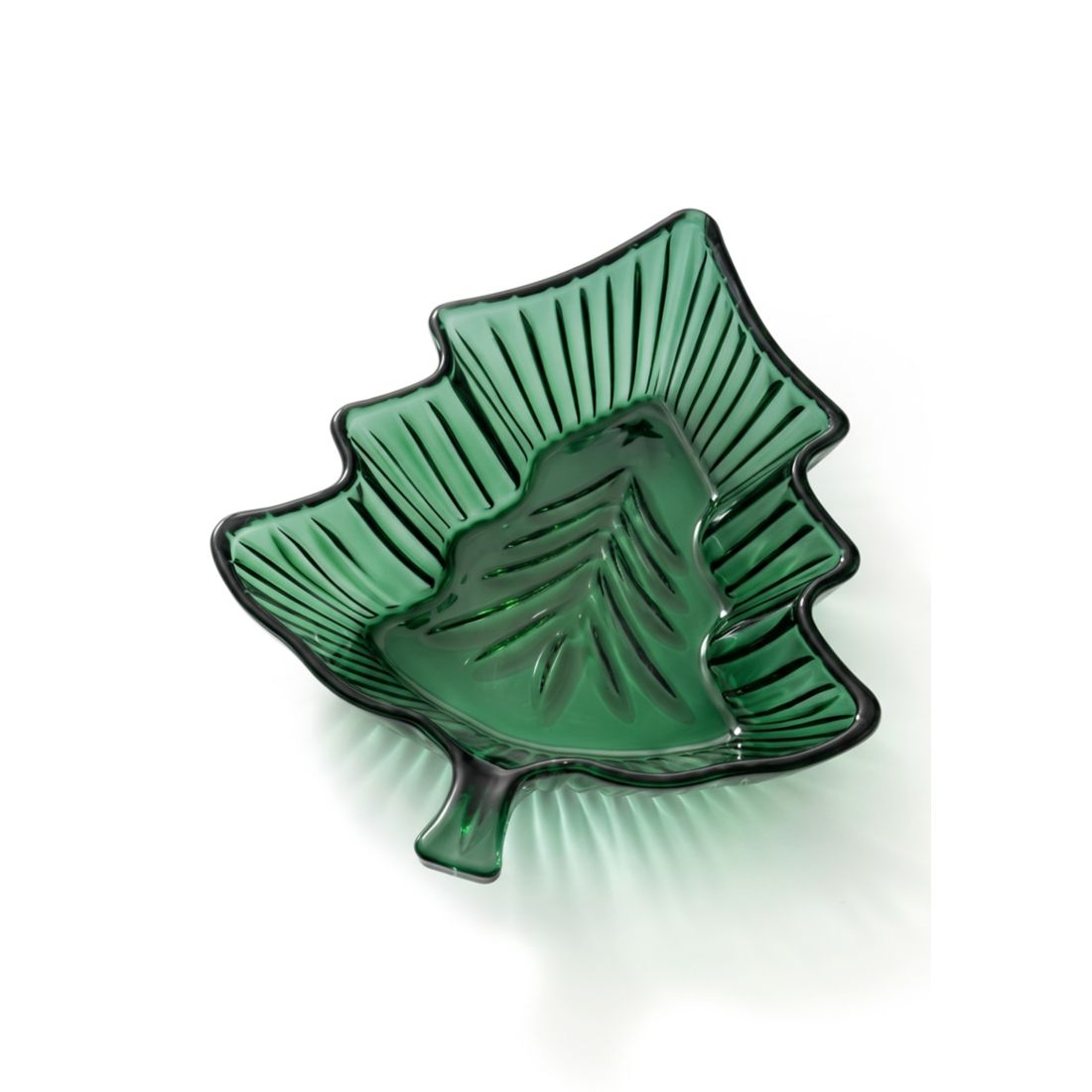 Godinger Glass Tree Shaped Dish