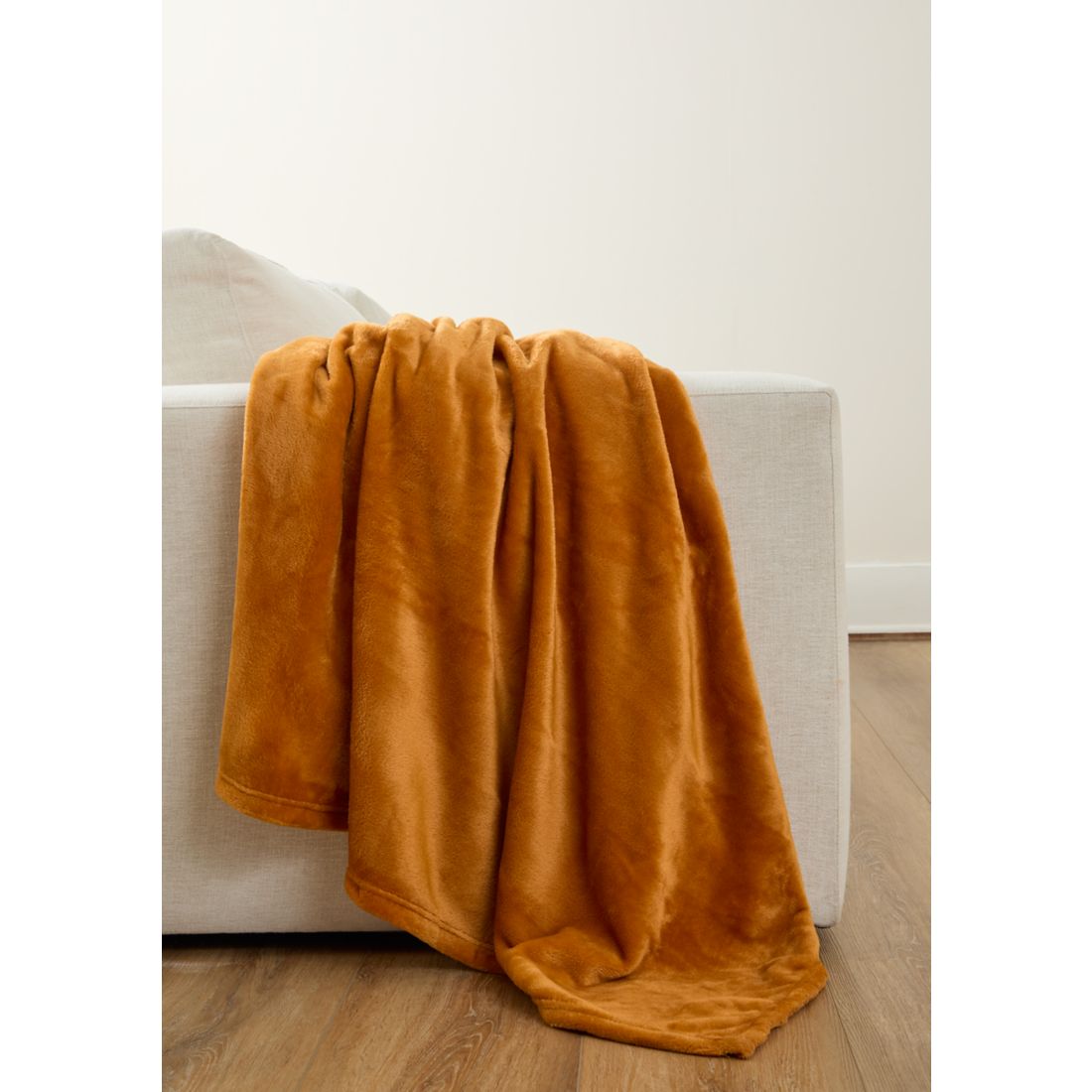 Modern. Southern. Home. Solid Plush Throw Blanket