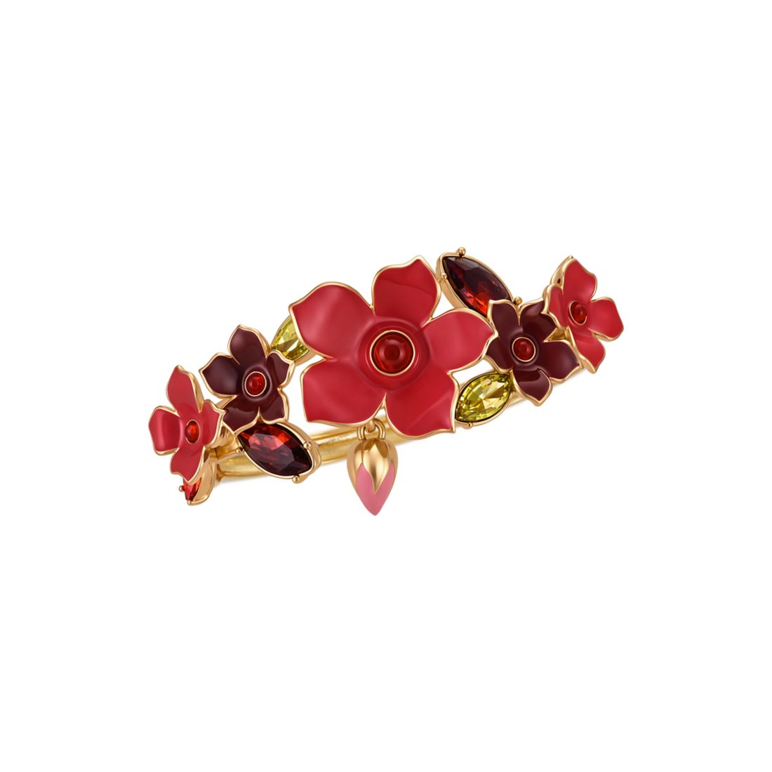 Guess Floral Side Hinge Bangle