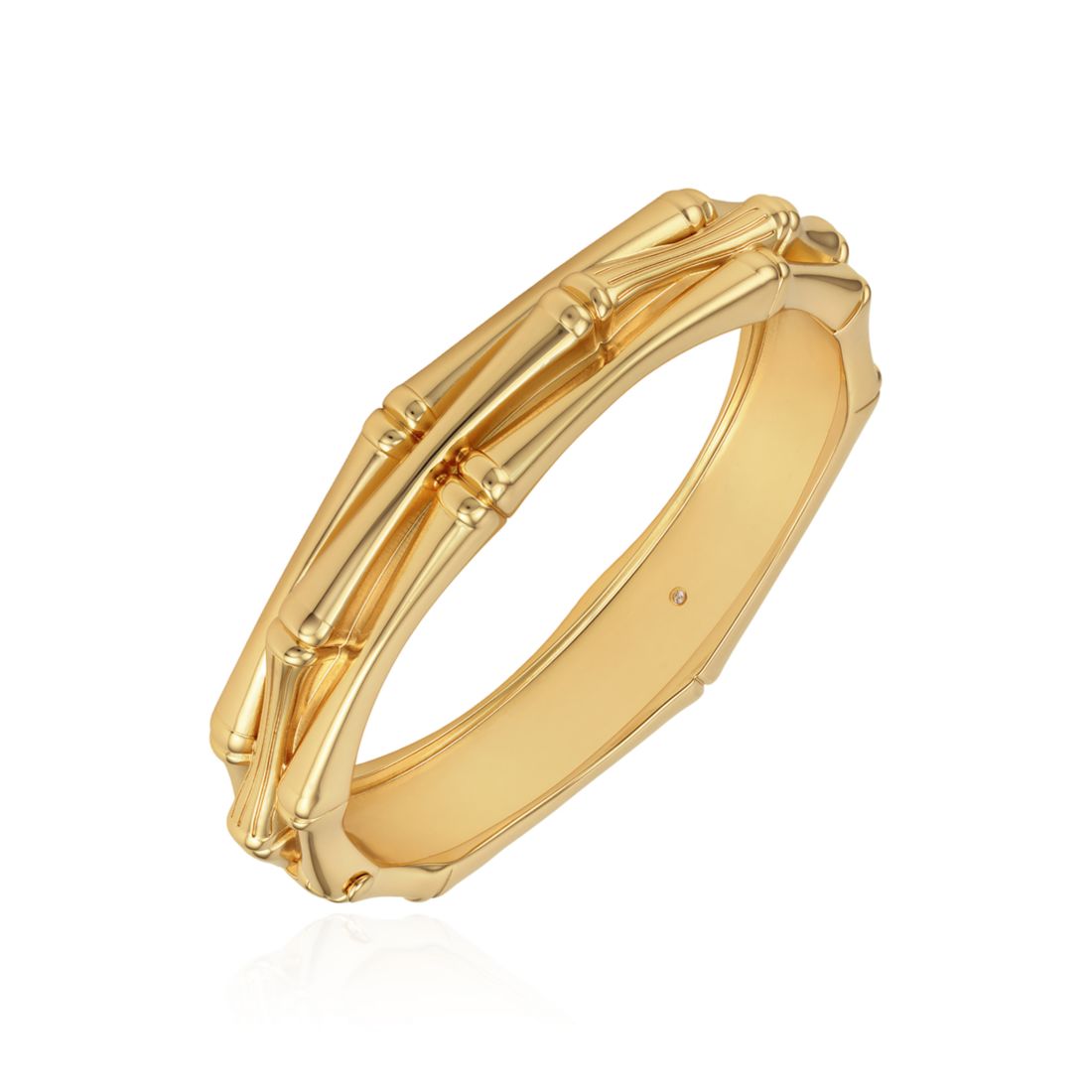 Guess Bamboo Hinge Bangle Bracelet